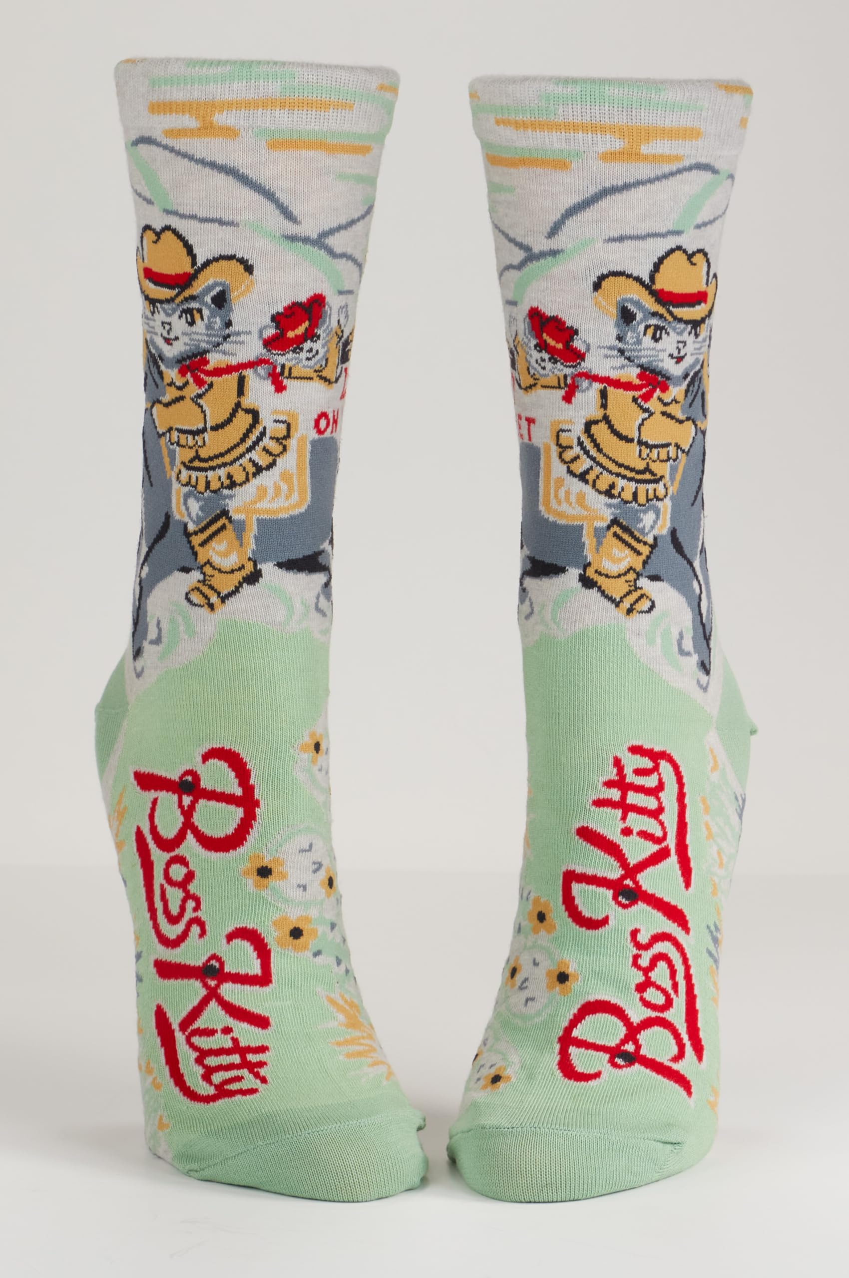 Blue Q Women's Funny Novelty Crazy Crew Socks with Sayings - Image 3